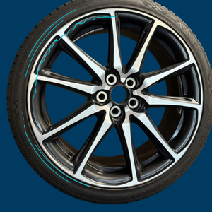 wheel kerb damage